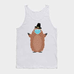 Masked happy groundhog Tank Top